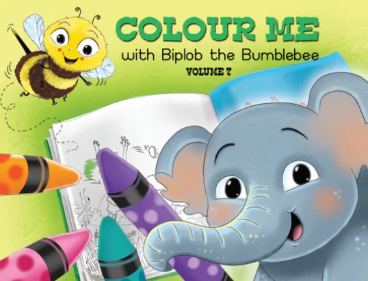 Colour Me With Biplob The Bumblebee Volume 7